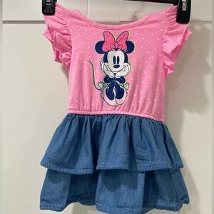 Disney Little Girl Dress Size 12M